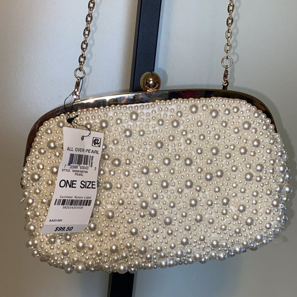 Handbag with Pearls - Picture 4 of 10